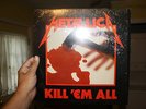 Metallica Kill 'Em All LP MegaForce Records 1983 MRI 069 Original Cliff Burton