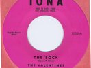 Valentines 45 The Sock 1960 Teen About Elvis Presleys Sock Vancouver CFUN # 3 NM