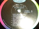 MEET THE BEATLES NO BMI, NO ASCAP WITH RARE PROMO STICKER, plays nice no skips