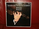 J.S. BACH Complete Sonatas and Partitas for Solo Violin B NOVOTNY 3 LP set NM