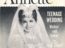 RARE original Annette TEENAGE WEDDING picture sleeve 45 1963
