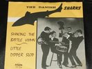 THE DANISH SHARKS 45 SHAKING THE BATTLE HYMN+PS GERMANY RARE BEAT FROM DENMARK