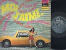 JOHNNY HALLYDAY GAINSBOURG FRANCE GALL moi j'aime CAR COVER FONTANA 826.517  LP