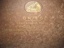 #HMV D 1237-40 (4) *ARTHUR DE GREEF* GRIEG CONCERTO *BLACK LABEL* RAHO/RONALD NM