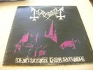 MAYHEM   de mysteriis dom sathanas   -  LP   RARE  first press   BURZUM