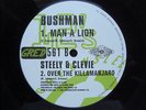 MAN  A  LION   /    BUSHMAN  /  orig  GREENSLEEVES  12 in  1997   