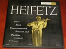 HEIFETZ BACH SOLO VIOLIN RCA LM-6105 3LP