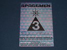 SPACEMEN 3 - TRANSPARENT RADIATION - ORIGINAL UK PROMO POSTER (SPIRITUALIZED)