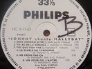 JOHNNY HALLYDAY - RARE LP 33T HORS COMMERCE 9/11/65 JOHNNY CHANTE HALLYDAY