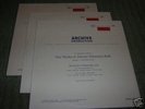 ORIGINAL ARCHIV STEREO 3 LP BACH PIERRE FOURNIER CELLO SUITES