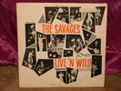 THE SAVAGES LIVE N WILD LP GARAGE THIS IS AN  ALBUM FROM TH 1960'S
