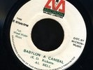 2012 AL BELL-BABYLON A CANIBAL-MICRON-1975  REGGAE 45 7