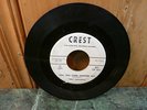 TONY CASANOVA 45RPM RECORD,DJ COPY,YEA YEA COME ANOTHER DAY,THE GRAVE,ON CREST