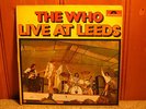 THE WHO Live At Leeds 1971 BRAZIL  UNIQUE ORIG MONO LP POLYDOR 2480004