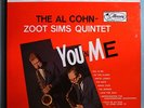 ZOOT SIMS w/AL COHN YOU 'N' ME (RARE ORIG '60 MERCURY MONO LP DG NEAR MINT