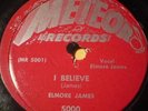 Elmore James 78 METEOR 5000 I Believe - Delta Slide Guitar Robert Johnson Cover