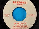 EPITOME OF SOUND  'You Don't Love Me' Original 1960's  - RARE NORTHERN SOUL
