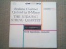 BUDAPEST STRING QUARTET Brahms Clarinet Quintet US LP Columbia MS 6226 Promo NM