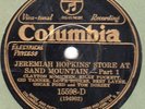 Columbia 15598D McMitchen, Puckett, Stokes JEREMIAH HOPKINS' STORE 1930 E+