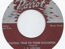 BLUES 45 on PARROT - J.B. LENORE - 