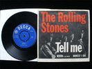 ROLLING STONES Tell Me 45/PS Danish Only 1964 Rare Decca Export F-44429 EX