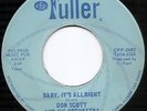 Don Scott - Baby, It's Allright - Fuller - Northern Soul (Florida)