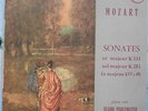 VLADO PERLEMUTER / MOZART SONATAS  FRENCH LP VOX IB 120