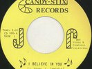 CANDI-BARS: I Believe In You / You're The One (rare soul vinyl 45)