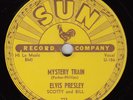 ELVIS PRESLEY - Sun 223 - Mystery Train / I Forgot to Remember - 78 VG/VG+