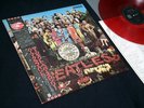 THE BEATLES Sgt Pepper’s Lonely Hearts Club Band JAPAN RED vinyl MONO LP not CD