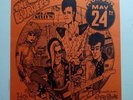 vtg org THE CRAMPS THE BURNERS 11x17 Punk Flyer hardcore 80s poster thick stock