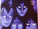 KISS   CREATURES OF THE NIGHT   RARE LIMITED VINNIE COVER BLUE MARBLE VINYL LP