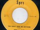 KILLER SPRY ROCKABILLY ROCKER - GENE LA MARR - YOU DON'T LOVE ME ANYMORE   HEAR