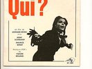 EP 45 tours BO du film QUI? avec Romy Schneider, musique de Claude BOLLING EX/M