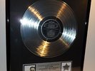 The Cure Standing on a beach The Singles platin Schallplatte goldene