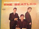 THE BEATLES, INTRODUCING THE BEATLES (VEE-JAY STEREO BLANK BACK SR 1062 VG+/VG+)