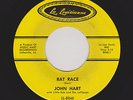 60s Louisiana R&B/Soul Sax Instros JOHN HART Rat Race/Cat Talk M- HEAR BOTH NOW