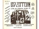 LED ZEPPELIN LIVE IN OSAKA JAPAN 1971 RARE 2 LP SET IN EXCELLENT CONDITION