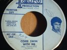 Little Ray - Come Swim With Me b/w Karen / Rare R&B Northern Soul Promo on Faro