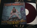 IRON MAIDEN live new york 2010 purple vinyle     judas priest  metallica acdc