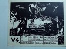 vtg org VS. X OFFS DEAD KENNEDYS ZEROS 11x14 Punk Flyer poster kbd hardcore h/c