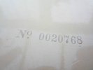 THE BEATLES WHITE ALBUM LOW NUMBER  0020768 BLACK INNERS NO INSERTS EX
