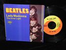 BEATLES LADY MADONNA PICTURE SLEEVE WITH 45 FIRST PRESSING -MINT
