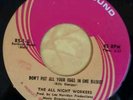 ALL NIGHT WORKERS Don't Put All Your Eggs NORTHERN SOUL Lou Reed John Cale VG++