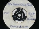 WINE & GRINE / NEW DANCE CALLED REGGAY  Prince Buster (UK 