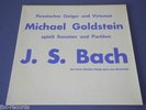 Bach Goldstein Violin Sonatas Partitas Private LP nm /255