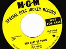 NMINT-  THE SEEDS  BAD PART OF TOWN/WISH ME UP  MGM PROMO K-14163  SOLDVG+FOR$63