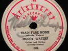 MUDDY WATERS Signed WILLIE DIXON Sittin Here Drinkin ARISTOCRAT Train Fare Home