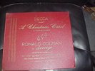 A CHRISTMAS CAROL BY CHARLES DICKENS DECCA ALBUM NO.290 SERIES 29M 1941