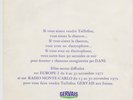 DANI flexi disque pub TAILLEFINE GERVAIS chansons inédites PIERRE VASSILIU 
